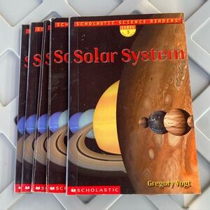Level 2 Readers Solar System Scholastic Gregory Vogt Lot Of 5 Used (s7)